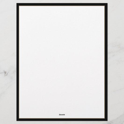 En-tête de lettre initiale Monogramme de luxe pers (Dos)