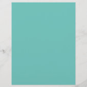 En-tête De Lettre Initiales Monogrammes Turquoise bleu couleur Nom p (Dos)
