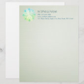 En-tête De Lettre Instructeur de méditation YOGA Studio Mandala colo (Devant / Derrière)