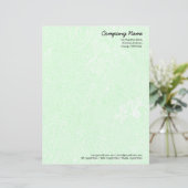 En-tête De Lettre Jardin - Vert subtil (Debout devant)