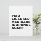 EN-TÊTE DE LETTRE JE SUIS AGENT D'ASSURANCE-MÉDICAMENTS AUTORISÉ (Debout devant)