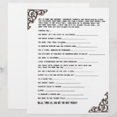 EN-TÊTE DE LETTRE JEUX DE PRÉSENTATION (Devant / Derrière)