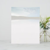 En-tête De Lettre John 14 L'Inspiration des écritures de paix (Debout devant)