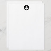 En-tête De Lettre Juridique (Devant / Derrière)