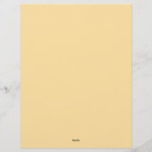 En-tête De Lettre Lavender Black Retro Bold Serif Desk Name Plate (Dos)