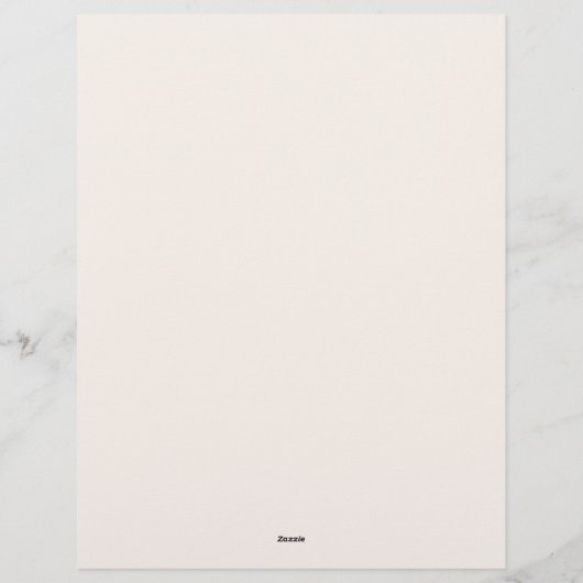 En-tête De Lettre Lavender Sprig (Dos)