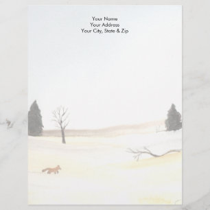 En-tête De Lettre Le Petit Renard