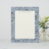 EN-TÊTE DE LETTRE LETTERHEAD WILLIAM MORRIS AVEC "JASMINE" (Debout devant)