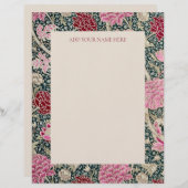 EN-TÊTE DE LETTRE LETTERHEAD : WILLIAM MORRIS : CRAY (Devant / Derrière)