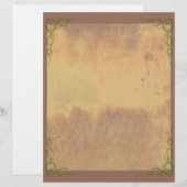 En-tête De Lettre Lettre de Steampunk (Devant / Derrière)