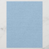 En-tête De Lettre Light blue Linen Fabric Texture (Dos)