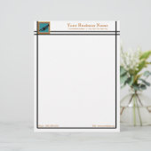 En-tête De Lettre Lignes lisses industrie musicale de trompette (Debout devant)