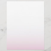 En-tête De Lettre Lily de tigre rose (Dos)