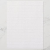 En-tête De Lettre Linge, dentelle et fleurs blanches Papeterie (Dos)