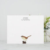 En-tête De Lettre Little Wren (Debout devant)