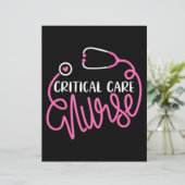 En-tête De Lettre Logo de l'infirmière infirmière infirmière infirmi (Debout devant)