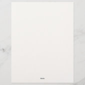 En-tête De Lettre Logo Simple Black Minimalist Gold Bee (Dos)