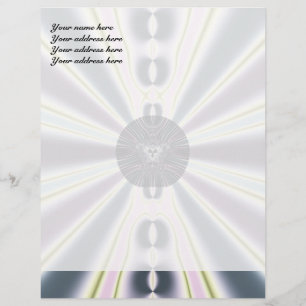 En-tête De Lettre Lumières de diamant