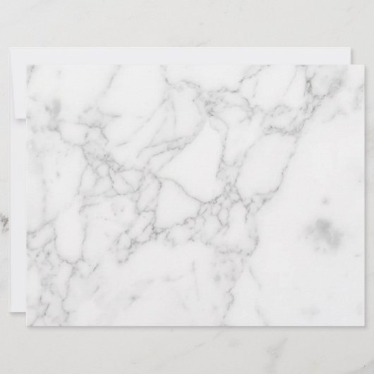 En-tête De Lettre Marbre Blanc (Devant)