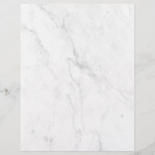 En-tête De Lettre Marbre Blanc (Devant)