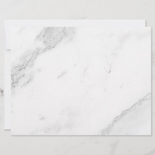 En-tête De Lettre Marbre Blanc (Devant)