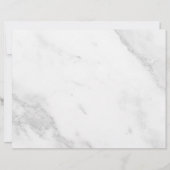 En-tête De Lettre Marbre Blanc (Devant)