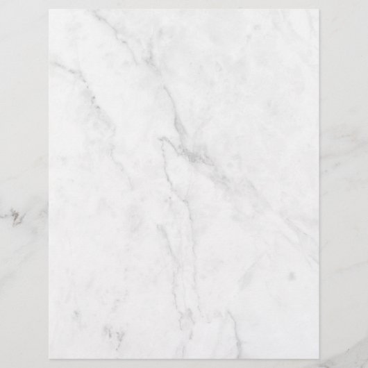 En-tête De Lettre Marbre Blanc (Devant)