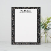 En-tête De Lettre Marelle éducative de l'été Script pour enseignant (Debout devant)