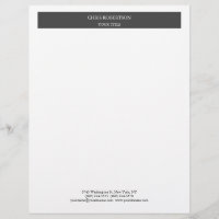 Minimaliste moderne gris blanc professionnel