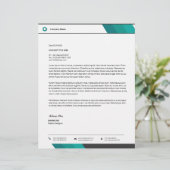 En-tête De Lettre Modèle en-tête (Debout devant)