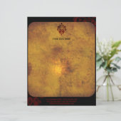 En-tête de lettre moderne classieux d'affaires (Debout devant)