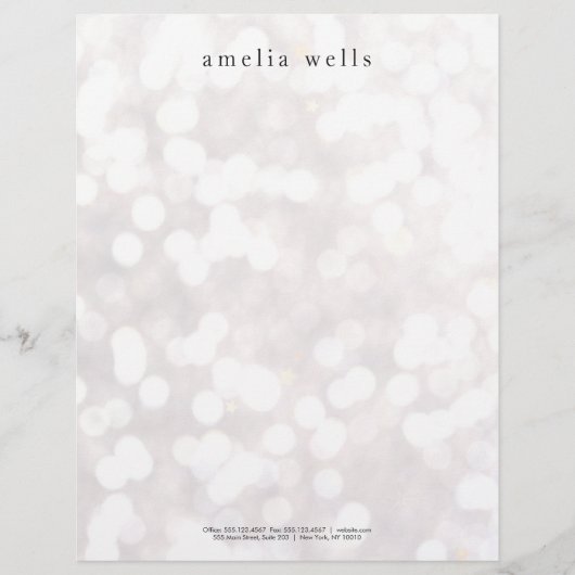 En-tête De Lettre Moderne professionnel créatif blanc simple (Devant)