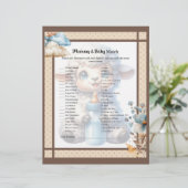 En-tête De Lettre Mon petit agneau _ Maman et bébé Match (Debout devant)