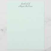 En-tête De Lettre Monnaie du bureau de II (Devant)