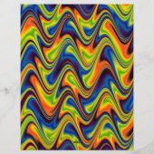 En-tête De Lettre Multicolor Abstrait (Dos)