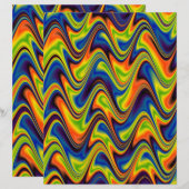 En-tête De Lettre Multicolor Abstrait (Devant / Derrière)