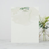 En-tête De Lettre Natures Conseil vert (Debout devant)