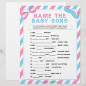 En-tête De Lettre Nom Que Chanson De Bébé [Surprise De Genre] (Devant / Derrière)