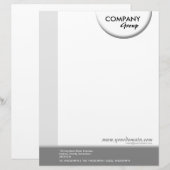 En-tête De Lettre Ombre du croissant (Devant / Derrière)