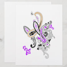 Papier à Lettre Paisley Botanique | Floral Élégant