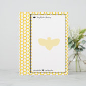 En-tête De Lettre Papier de l'apiculteur (Debout devant)