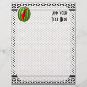 En-tête De Lettre Pastèque Palestine - Slice (Devant)