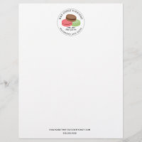 Patissierie alimentaire des Macarons français
