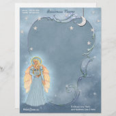 En-tête De Lettre Personnalisée Ange céleste (Devant / Derrière)