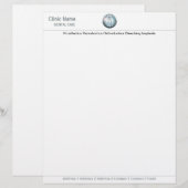 En-tête De Lettre Personnalisée En-tête (Devant / Derrière)