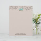 En-tête De Lettre Personnalisée en-têtes salons et spas (Debout devant)