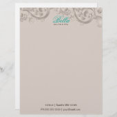 En-tête De Lettre Personnalisée en-têtes salons et spas (Devant / Derrière)