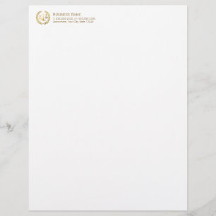 En-tête De Lettre Personnalisée Feuille de lettre du procureur de la justice