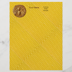EN-TÊTE DE LETTRE PERSONNALISÉE HONEY BEE, MAINTIEN DE L'OEUVRE