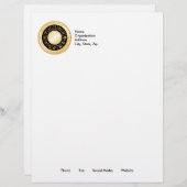 En-tête De Lettre Personnalisée Horoscope Mandala (Devant / Derrière)